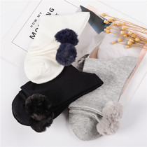 Lady sports socks Pure cotton Medium Cylinder White Winter Middle School Students Spring Fall Winter College Wind Korean version deodorant