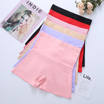 Flat corner underwear women cotton high waist cotton boxer womens safety pants anti-light pants thick bottoming wholesale
