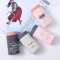 A piece of mid-waist pure cotton crotch No-mark ladys underwear Sexy Big Code Girls raw Triangle pants Breathable Summer price