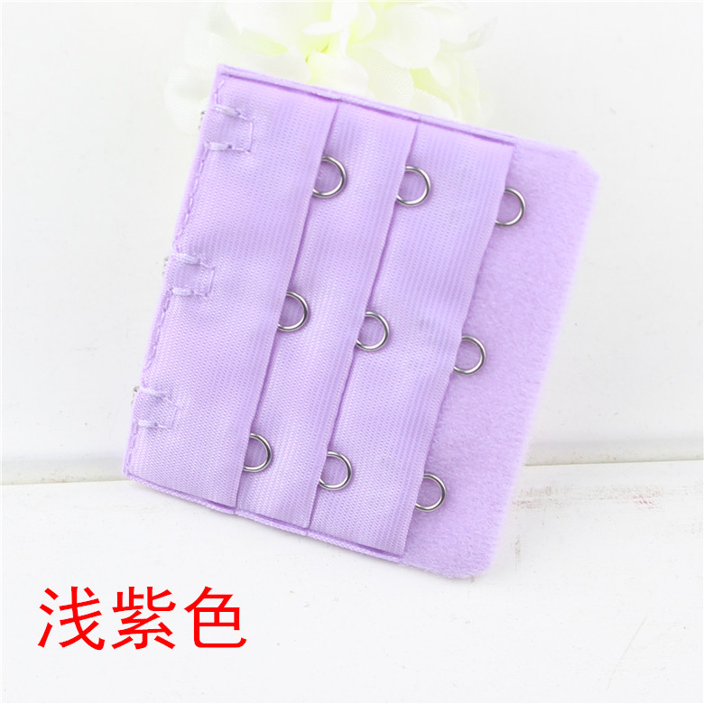 Ba ngực áo ngực và dài khóa mở rộng khóa đồ lót điều chỉnh trở lại khóa 3 hàng 3 khóa ba hàng ba khóa dài vành đai khóa miếng nối dây áo ngực tiện dụng