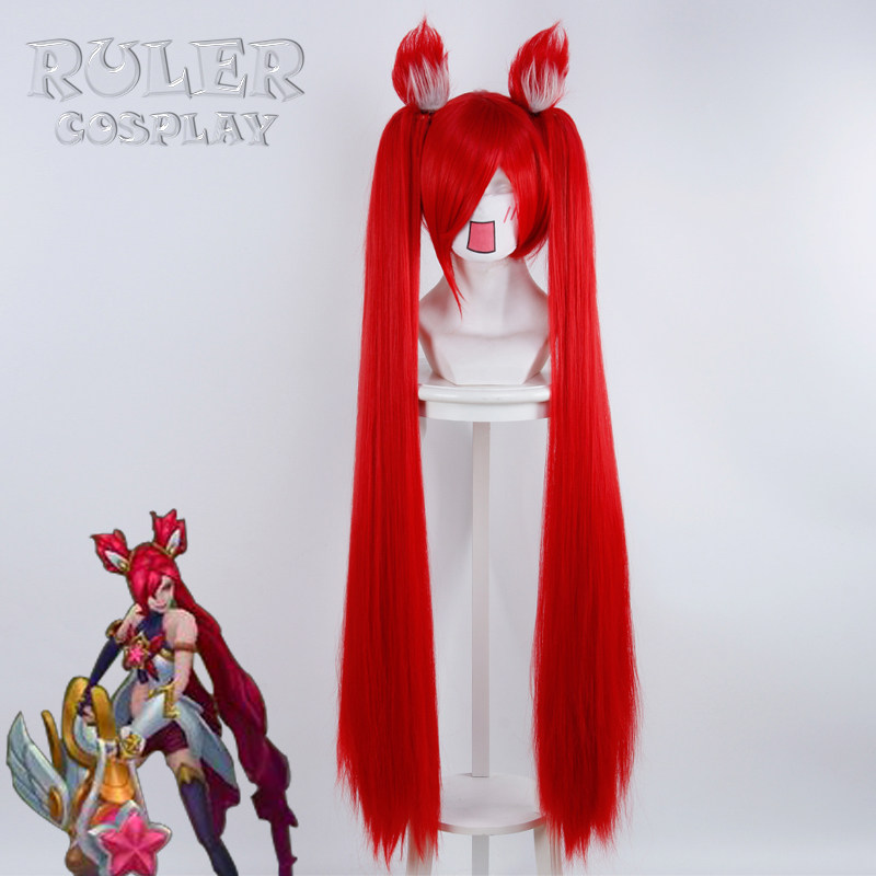 Master Chancellery Hero League LOL Storm Away Laura's magic teenage girl Golden Kess Cos wig fake Mao New Tint price