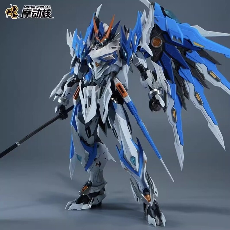 [in Stock] Motonuclear Baiqi Mighty Color Heavenly Storm Star Domestic Creation Mecha Assembly Model