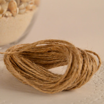 Hemp rope ribbon ribbon handmade accessories wish with sacred diy accessories glass bottle decoration gift dress