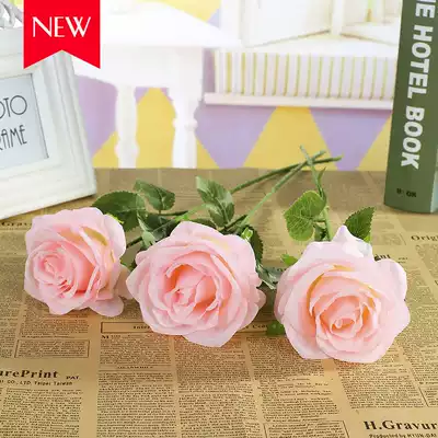 Simulation flower rose hydrangea peony silk flower wall living room bedroom table wedding photography props home decoration