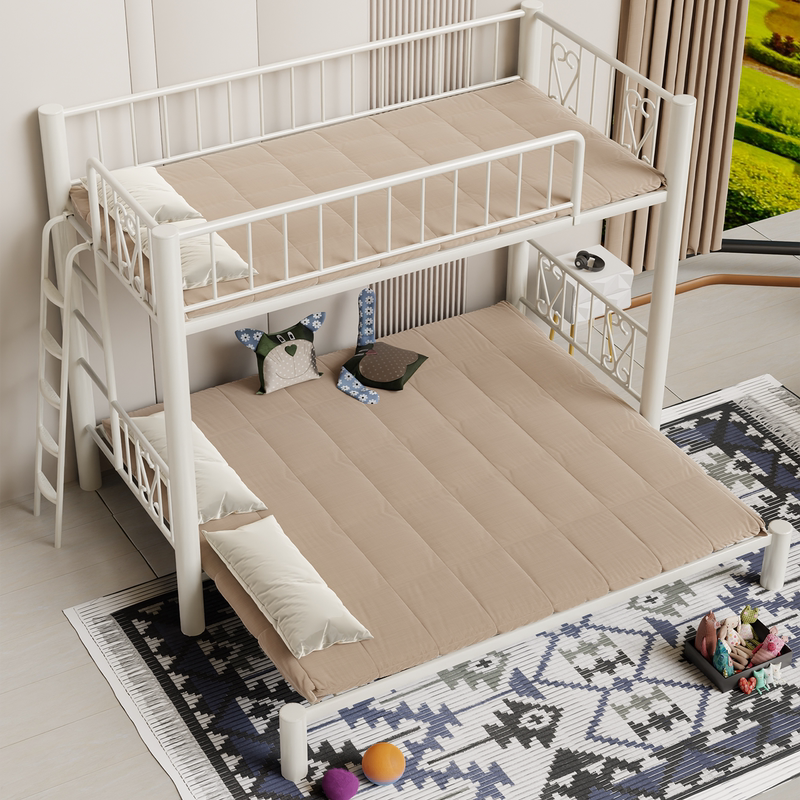 Retractable 2m in 1.8m Adult Bunk Bed, Foldable Double Bunk Bed for Adults Retractable 2m in 1.8m Adult Bunk Bed, Foldable Double Bunk Bed for Adults