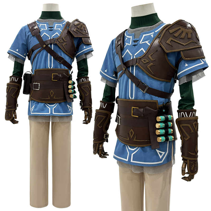 Holouncoser Zelda Tears of the Kingdom Hero Outfit Link Cos Composite Armor