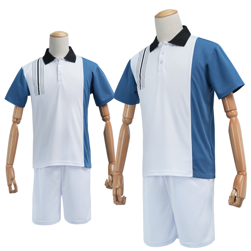 Holouncoser Little European Tennis Prince Cos Ice Emperor Academy Kiyogawa Seiichi Short-Sleeved C Suit