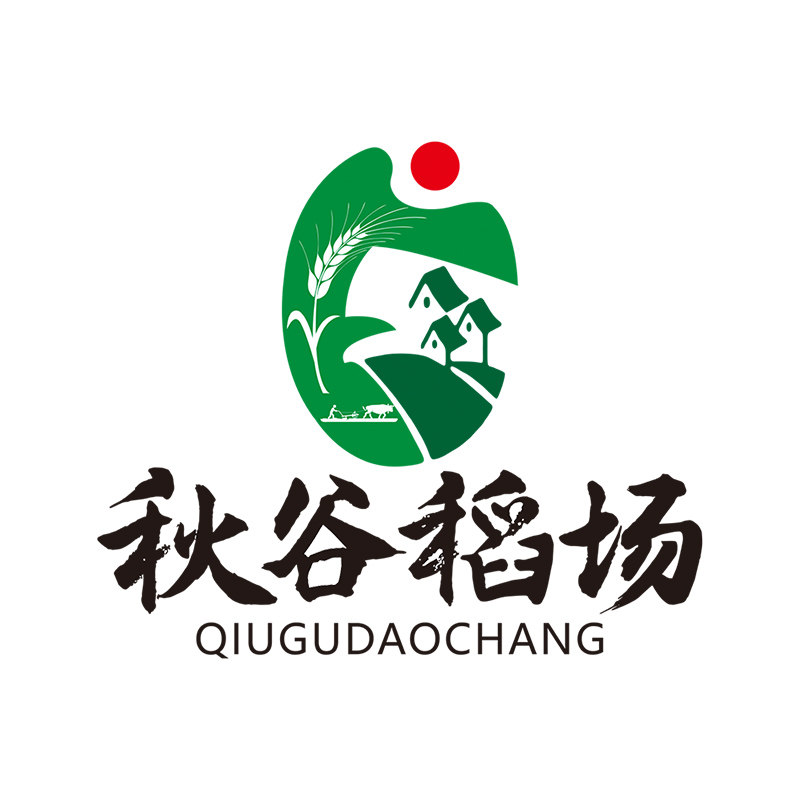 秋谷稻场的LOGO