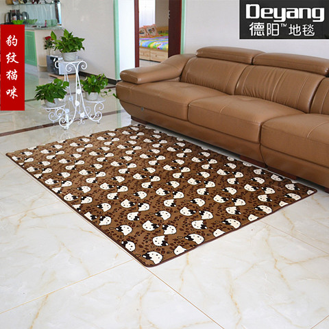 Đặc biệt cung cấp san hô lông cừu thảm phòng khách thảm phòng ngủ đầu giường dày cách âm đầy đủ thảm mat mat thảm hàn quốc