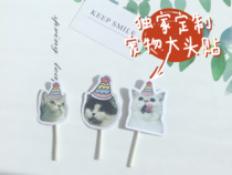 Pooch kitty photo cake avatar to customize a piece of