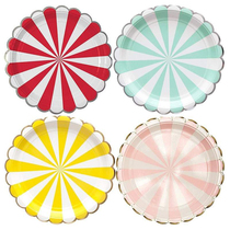 Pet Cake Dinner Plate Birthday Tiling Mandatory Pet Party Dinner Plate Single Paper Version One-off Multicolored Optional
