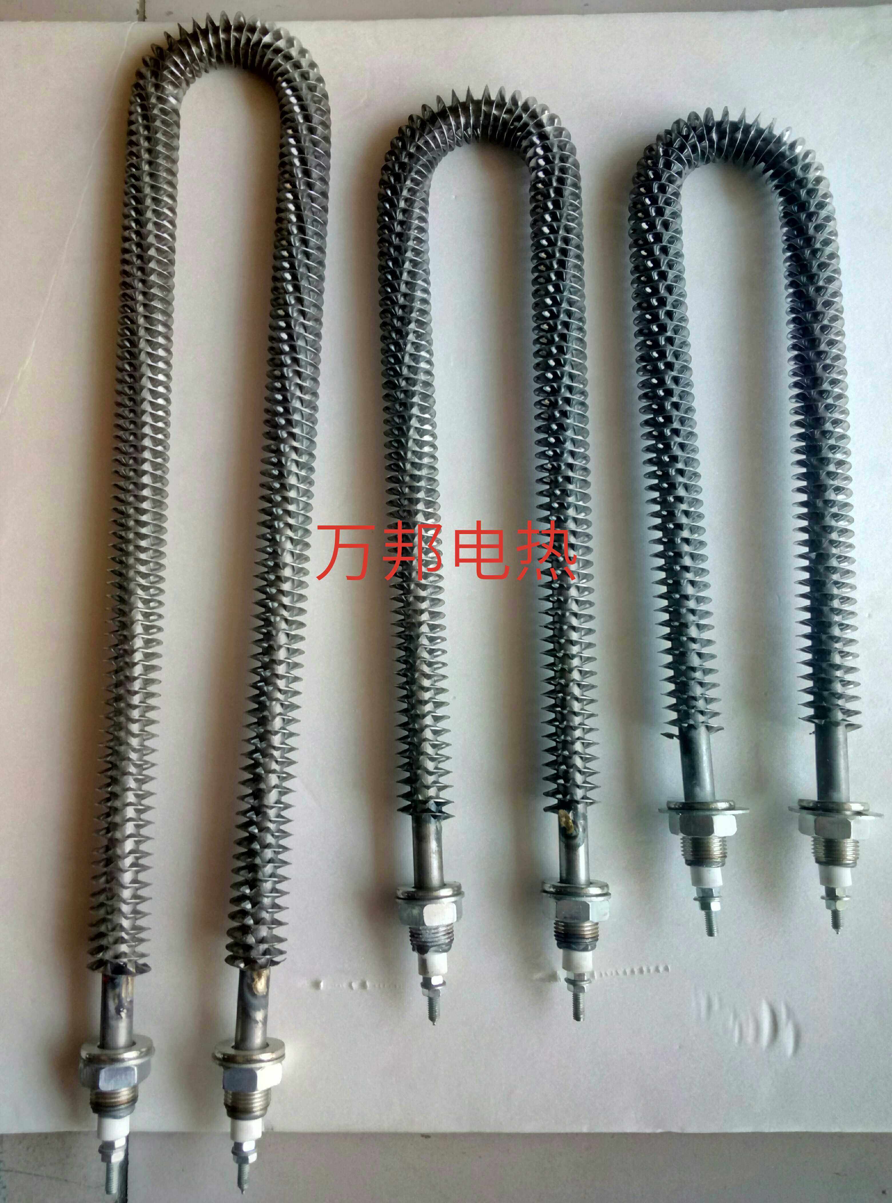 Dry burning stainless steel radiating fins fins heating tube oven U type electric heating tube W type dryer Heating pipe 220v