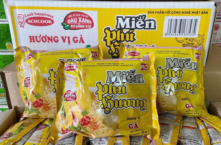 ()MIEN Chicken Vermicelli Acecook Rice Noodles Vietnamese Instant Noodles