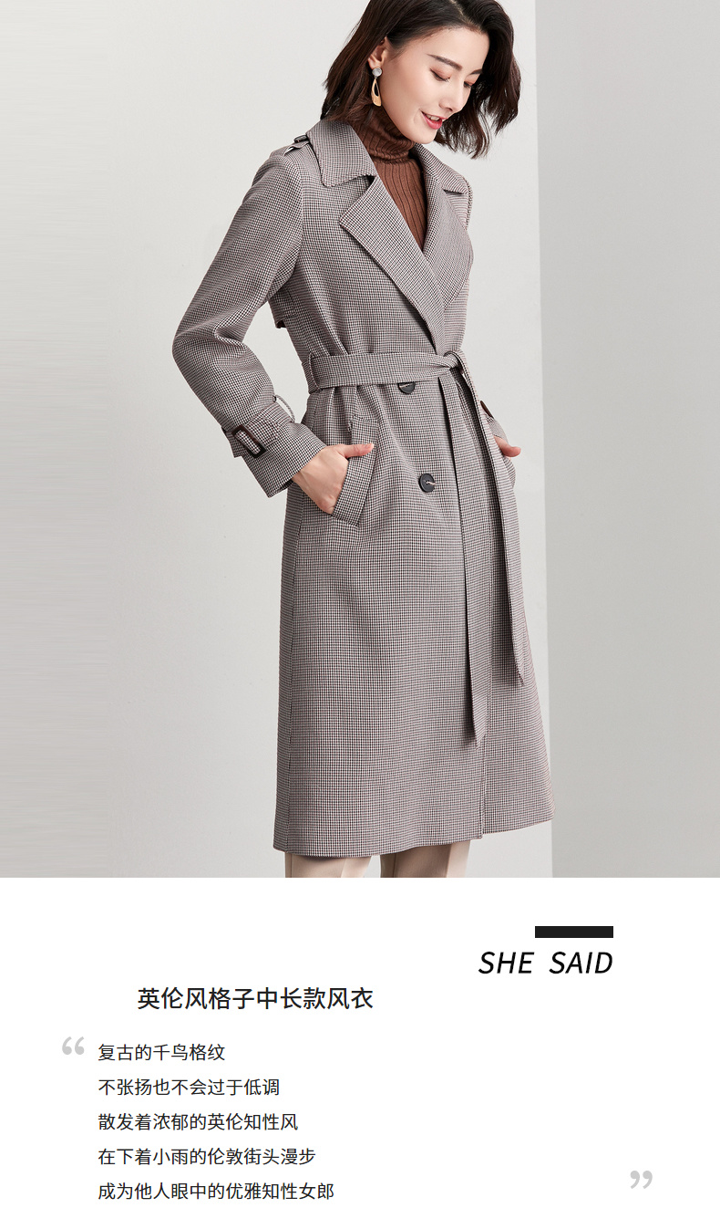 Trench pour femme SENTUBILA     en Polyester - Ref 3226076 Image 8