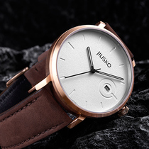 Product Luxury Men Watch Quartz Watch Quartz Watch Mechanical Electronic Waterproof Minima Homegrown Wrist Watch Trend New Concept Genuine Leather Male Table