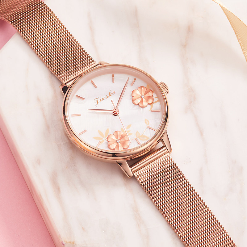 Ladies watch women's 2022 new women's models ins niche design fashion high-end brand name temperament women's watch