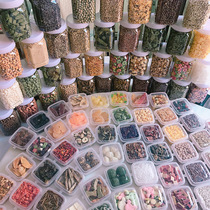 3 pieces of Chinchilla pig rabbit hamster sweet bamboo molars snack grass straw brick Timothy grass stick grass circle