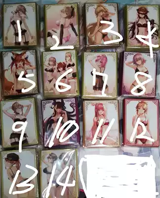 C96 Under the Purple Ministry Jeanne Altoria Nobunaga Mathew Anime Card Deck Leaflet
