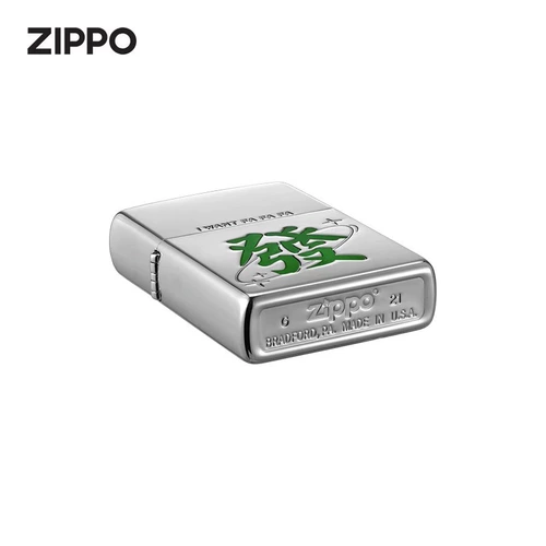 Оригинальная ветрозащитная зажигалка на керосине для друга, зеркальный эффект