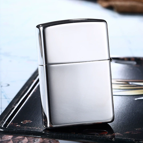 Оригинальная ветрозащитная зажигалка на керосине, США, серебро 925 пробы