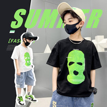 Boy short sleeve Summer T-sleeve Children round collar clothes CUHK Tong t sleeves Sport half sleeves pure cotton Compassionate Speed Dry