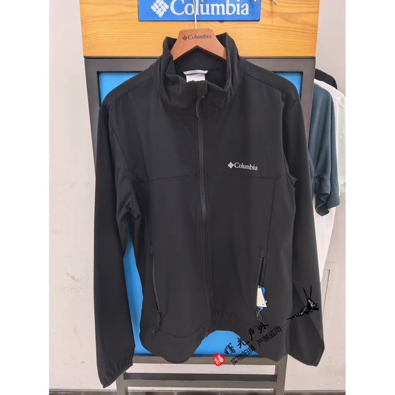 Columbia 2026 Spring/Summer New Columbia Outdoor Men's Water-Repellent Softshell Jacket Casual Jacket We5801