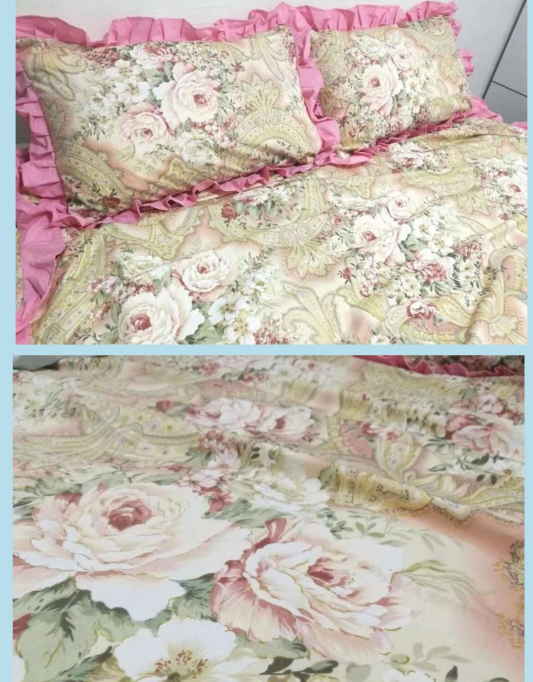 Cuối năm bộ bán hàng giải phóng mặt bằng Tencel bông satin khăn trải giường chăn gối của mảnh lẻ vải vải lưỡi khâu - Quilt Covers chăn