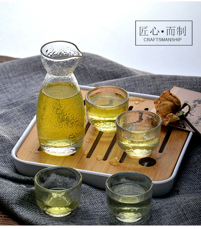 Rượu ly ly ly thiết lập sáng tạo búa mắt mẫu nhà ấm jug phong cách Nhật rượu sake ly uống rượu vang ocean