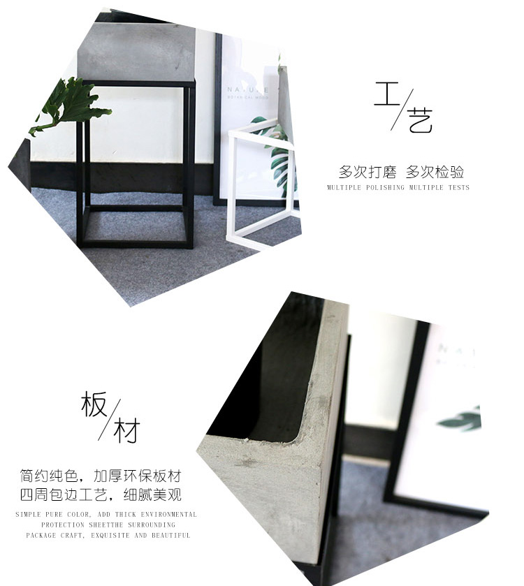 Bắc âu tối giản sàn mới bình hoa bình xi măng hoa nồi hoa nhà biệt thự khách sạn mô hình trang trí phòng chậu hoa treo ban công