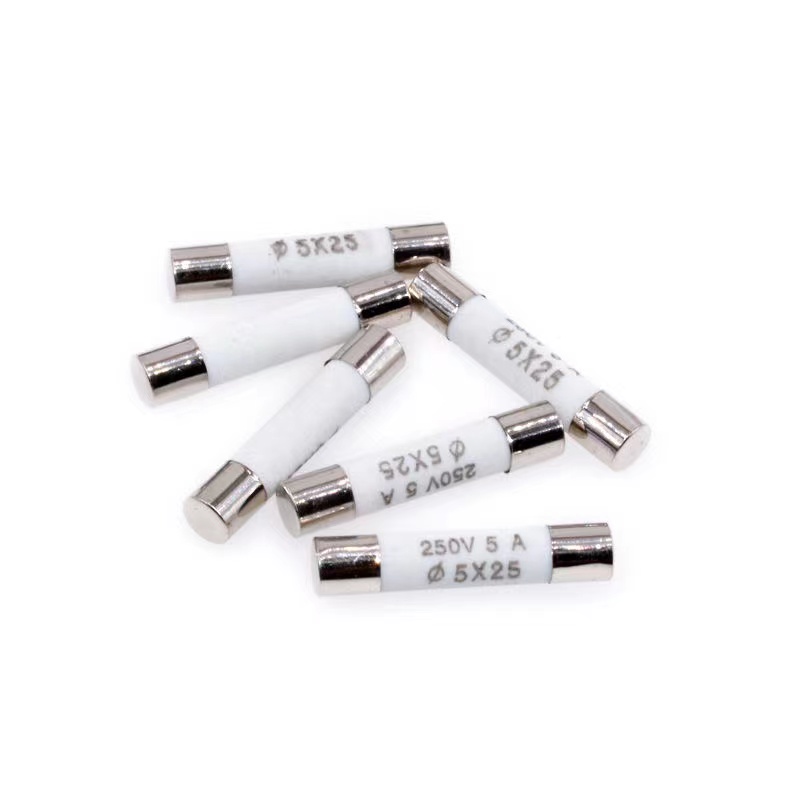 RO55 Ceramic Fuse Tube 5*25 Glass 5*20 Fuse Core 0 5A1A2A3A4A5A6A8A10A