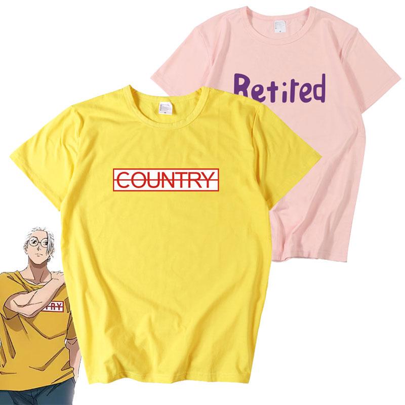 Sakamoto Daily Cosplay Costume Killer Sakamoto Taro Same Style Cosplay Outfit Summer Unisex Anime Short Sleeve T-Shirt