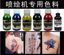 Manufacturer straight for spray painting Tattoo Machine Coloring Matter Night Market Stall Universal temporary large and small bottle of color