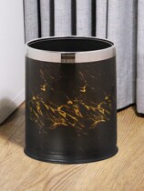 Trash can home living room creative double-decked bedroom bathroom cute large hotel office ktv bucket