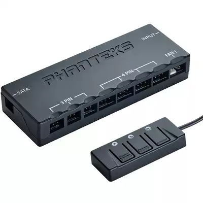 Wind chaser PWM HUB intelligent temperature control fan speed control HUB can also manually speed 3Pin 4Pin 4Pin