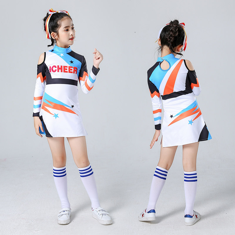 la la dui fu fit the costume cheerleading costume cheerleading Fuchs aerobics clothing jing ji fu men suit