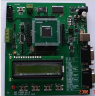 C8051F020 evaluation board BT-C8051F020TBC 51 with LCD screen