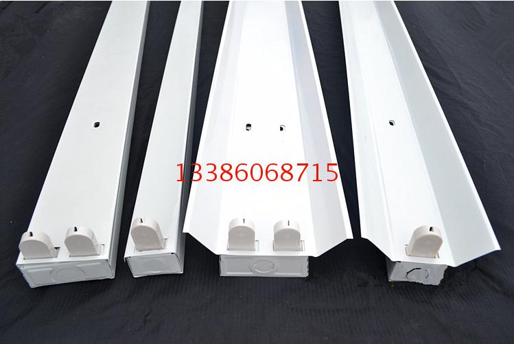 T8 LED daylight lamp holder T8 bracket light 36W 40W 1 2 m LED single tube double-pipe fit emergency broadband hood-Taobao