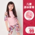 Cô bé Yizi Đồ bơi cho bé gái Dễ thương Tay áo cho bé Tách kem chống nắng Cô gái lướt sóng 12004 - Bộ đồ bơi của Kid đồ bikini cho trẻ em Bộ đồ bơi của Kid