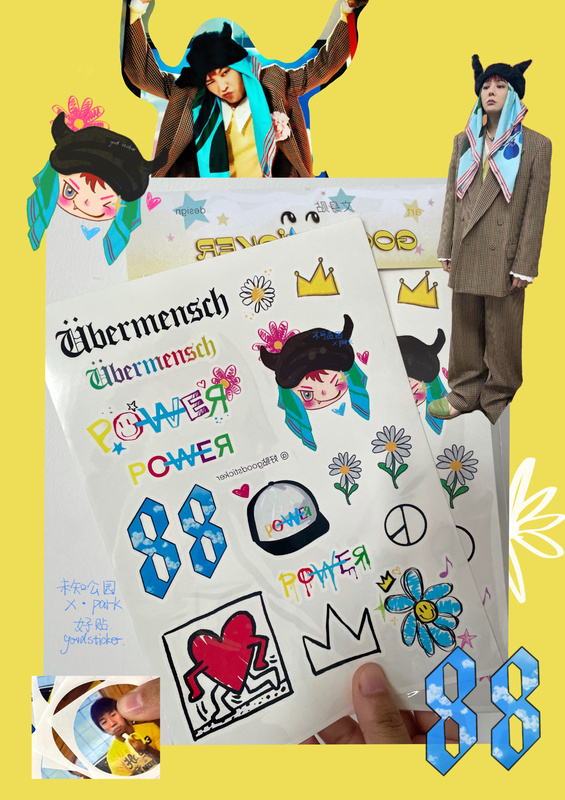 Power Tattoo Stickers G-Dragon Tattoo Gd Merchandise Concert