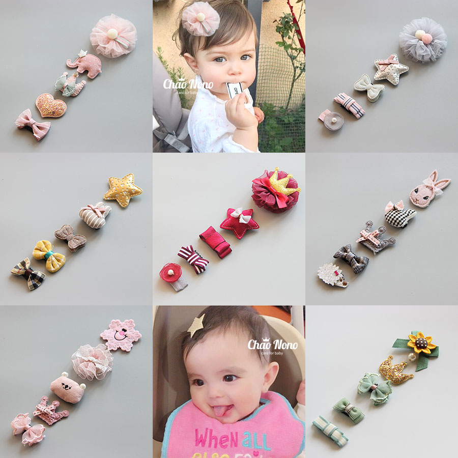 Baby hair clip Fetal hair clip Baby clip BB clip Female baby safety hair clip Cute children hair clip Hair accessories headdress