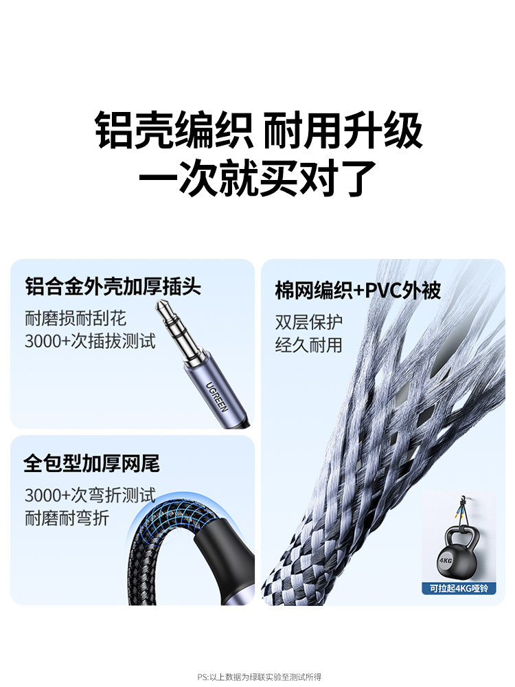 Greenlink Type-C to 3.5mm Audio Cable Aux Audio Dedicated Connection Cable Headphone Type-C Interface 3.5 Adapter Car Use Converter Computer Speaker Player 17/16 Mobile Phone Android