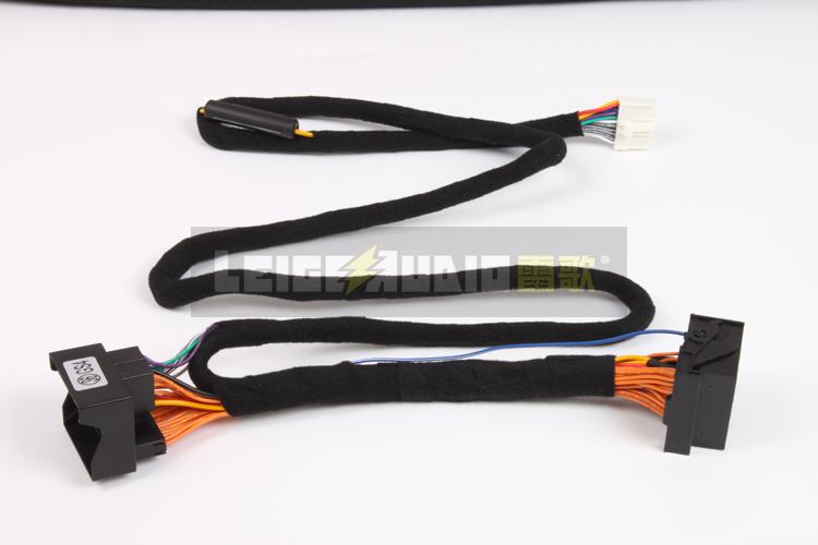 Xe khuếch đại công suất DSP cờ GS4 sửa đổi dây thứ 36 khai thác DSP cặp dây nối không dây đồng 1,5 mét đồng nguyên chất - Âm thanh xe hơi / Xe điện tử loa trầm ô tô