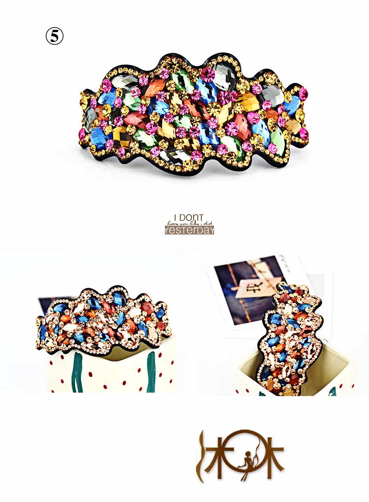 Accessoire cheveux en Diamant Crystal - Ref 1201898 Image 10