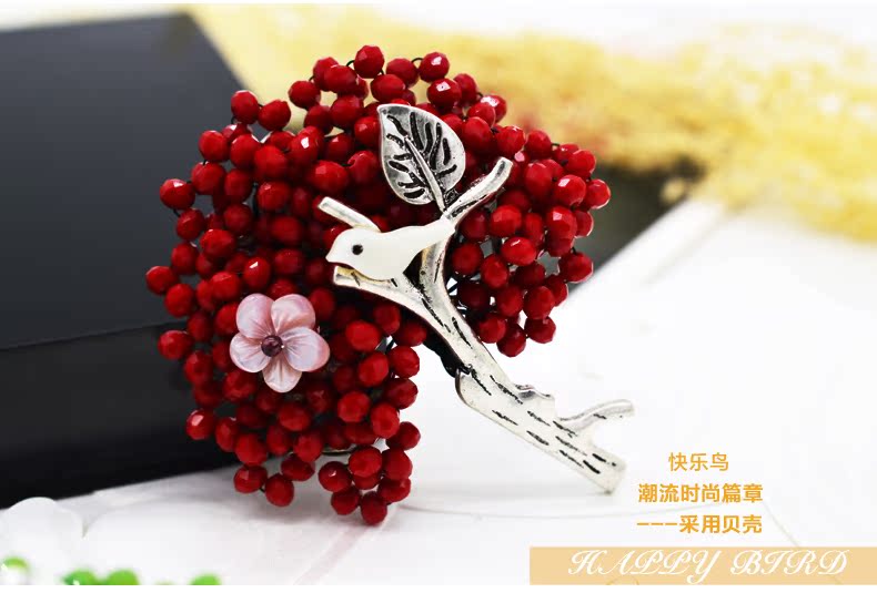 Broche femme en cristal artificiel - Ref 1171058 Image 8