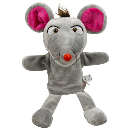 Baby Treasure Animal Hand Puppet Children Plush Toy City Countryside Mouse Gloves Appeasement Dolls Early Show