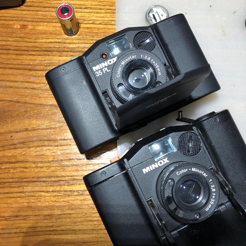 MINOX Merry Hour 35 PL 35GL professional maintenance shutter often open PS film camera