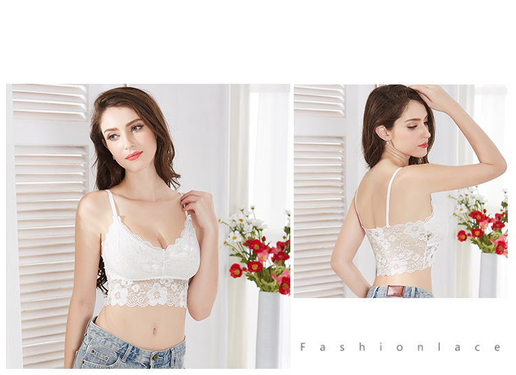 Quần lót ren chống ánh sáng cơ bản trên quần tụ tập áo ngực quấn quần short nữ sinh viên gợi cảm Hàn Quốc áo lót dây