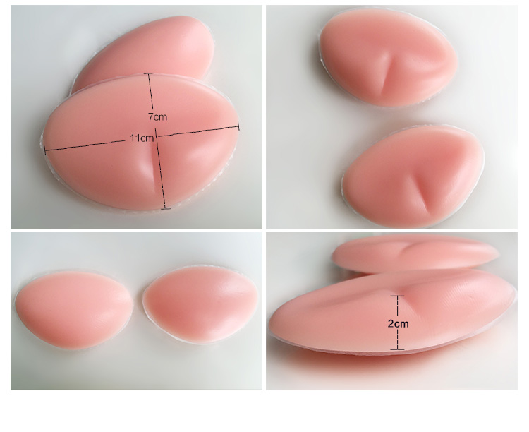 Dày vú pad bikini áo tắm chèn pad cup đồ lót silicone ngực nhỏ tập hợp áo ngực vô hình miếng mút ngực bền đẹp