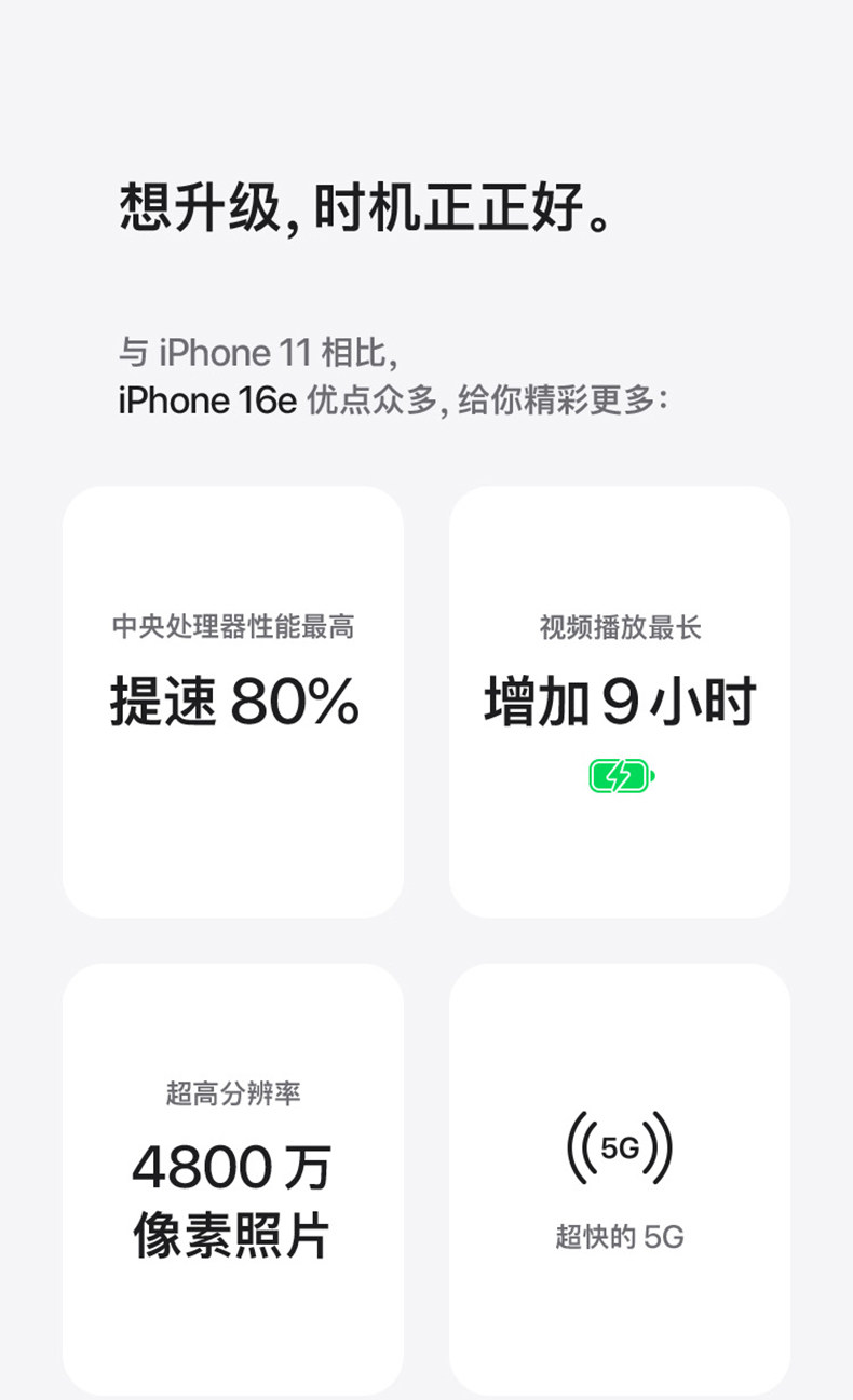 Apple/苹果 iPhone 16e插图10