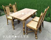 Zhangs rattan chair bamboo furniture single chair bamboo chair back chair dining table and chair dining chair computer chair